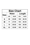 High Waisted Striped Printed Wide Leg Pants