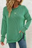 Solid Color Long Sleeved Loose Sports Hoodie
