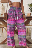 Bohemian High Waisted Elastic Pants
