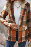 Retro Style Printed Long Sleeved Cardigan Jacket