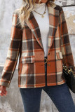Retro Style Printed Long Sleeved Cardigan Jacket