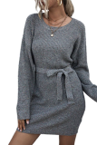 Knitwear Loose Medium-length Autumn Sweater Skirt