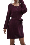 Knitwear Loose Medium-length Autumn Sweater Skirt