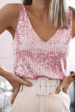 Sleeveless V-neck Summer top
