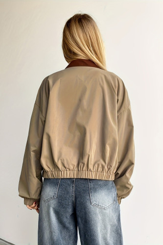 Ladies' Casual Contrast Jacket