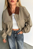 Ladies' Casual Contrast Jacket