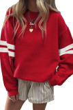 Loose Long Sleeved Round Neck Casual Hoodie