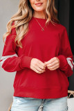 Loose Long Sleeved Round Neck Casual Hoodie