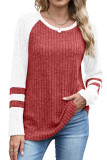 Autumn Round Neck Long Sleeved Knitted Sweater