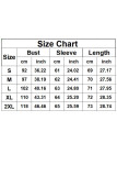 V-Neck Button Loose Long Sleeved T-Shirt