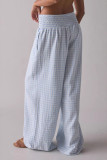 Retro High Elasticity Loose Straight Leg Pants
