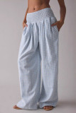 Retro High Elasticity Loose Straight Leg Pants
