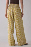 Retro High Elasticity Loose Straight Leg Pants