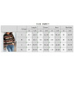 Round Neck Striped Printed Long Sleeved Sweater