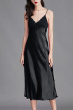 Lace Camisole Sleeveless Dress Pajamas