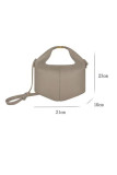Solid Color Single Shoulder Crossbody Luxury Bag