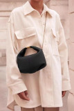 Solid Color Single Shoulder Crossbody Luxury Bag