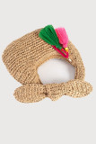Bow Woven Straw Bag Handbag