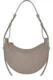 Solid Color Crescent Bag Single Shoulder Crossbody Bag