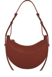 Solid Color Crescent Bag Single Shoulder Crossbody Bag