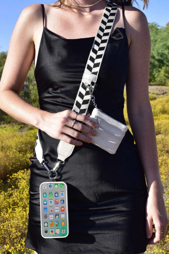 Mobile Phone Strap Detachable Coin Purse Bag