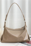 Solid Color Large Capacity Crossbody Women's Bag