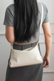 Solid Color Large Capacity Crossbody Women's Bag