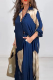 Long Size Cardigan Printed Top Pants Two-Piece Set
