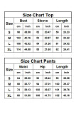 Embroidered V-Neck Sweater Straight Leg Pants Two-Piece Set