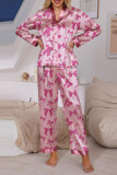 Leopard Print Zebra Print Shirt Pants Two-Piece Set Pajamas