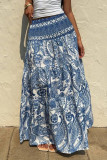 Bohemian Beach Resort Midi Skirt