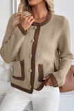 Vintage Versatile Small Fragrance Knitted Cardigan Sweater