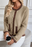 Vintage Versatile Small Fragrance Knitted Cardigan Sweater