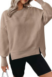 Round Neck Long Sleeved Loose Versatile Hoodie