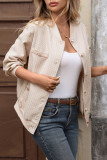 Jacquard Long Sleeved Cardigan Jacket