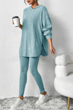 Loose Hooded Long Sleeved Pants Two-piece Set