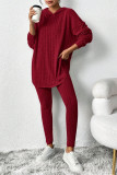 Loose Hooded Long Sleeved Pants Two-piece Set