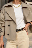 Long Sleeved Short Windbreaker Jacket