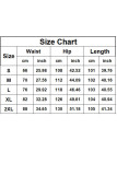 Solid Color Elastic High Waisted Wide Leg Pants