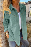 Rivet Pocket Retro Long Sleeved Shirt