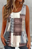 Ethnic Style Large Size Sleeveless Round Neck Vest