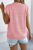 Valentine's Day Love Printed Short Sleeve Knitted Shirt