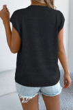 Valentine's Day Love Printed Short Sleeve Knitted Shirt