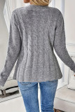 Vintage Button Cardigan Long Sleeved Sweater