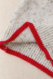 Love Button Long Sleeved Knitted Cardigan Jacket