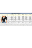 U-neck Striped Short Sleeved Knitted Sweater