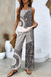 Large Size Sleeveless Vest Pants Two-piece Set