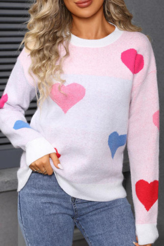 Valentine's Day Love Round Neck Sweater