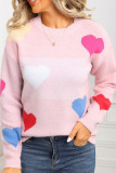 Valentine's Day Love Round Neck Sweater
