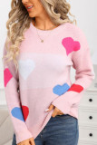 Valentine's Day Love Round Neck Sweater